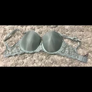 Baby blue bra